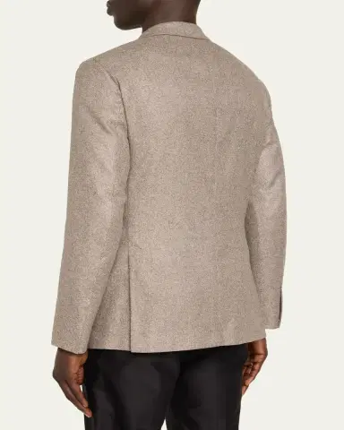 Brioni Men's Plume Wool Single-Breasted Sport Coat | Thumbnail 3 Brioni Men's Plume Wool Single-Breasted Sport Coat | Thumbnail 3