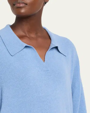 Lisa Yang Katriel Cashmere Polo Sweater | Thumbnail 5 Lisa Yang Katriel Cashmere Polo Sweater | Thumbnail 5