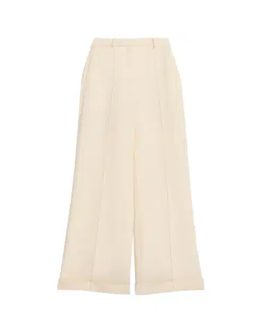 Adam Lippes High-Rise Cuffed Wide-Leg Trousers | Thumbnail 1