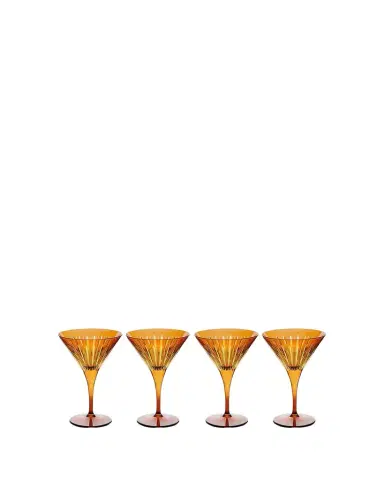L'Objet Prism Martini Glasses, Set of 4 | Thumbnail 1 L'Objet Prism Martini Glasses, Set of 4 | Thumbnail 1