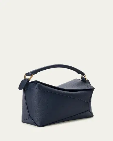 Loewe Puzzle Edge Small Top-Handle Bag in Grain Leather | Thumbnail 6 Loewe Puzzle Edge Small Top-Handle Bag in Grain Leather | Thumbnail 6