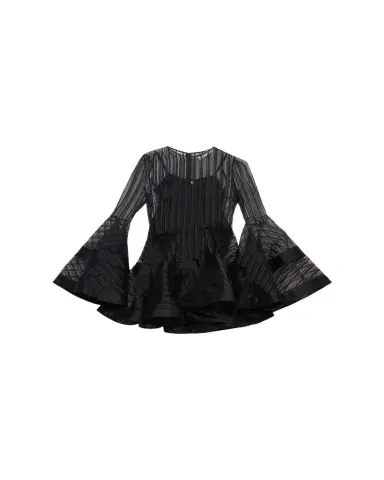 Zimmermann Valiant Lantern Mini Dress | Thumbnail 1