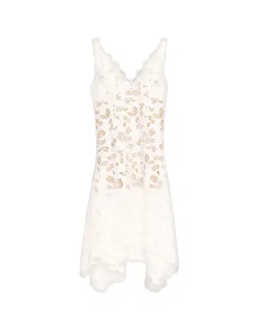 Monse Eyelet Lace Double Strap Midi Dress | Thumbnail 1