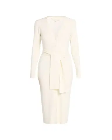 Toccin Lara Bodycon Rib Knit Midi Sweater Dress | Thumbnail 1