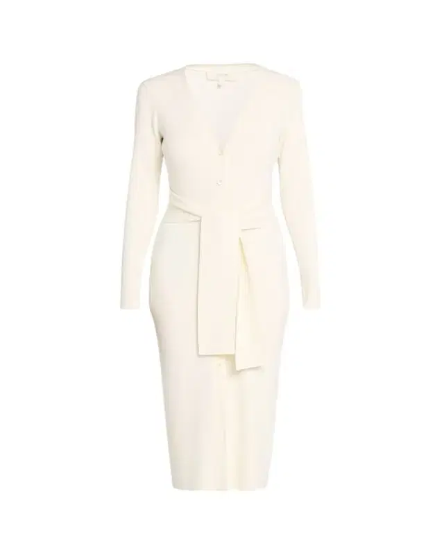 Toccin Lara Bodycon Rib Knit Midi Sweater Dress