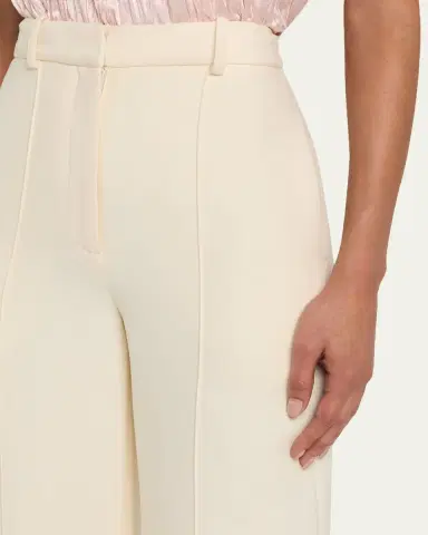 Adam Lippes High-Rise Cuffed Wide-Leg Trousers | Thumbnail 4
