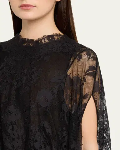 Zimmermann Valiant Lace Cape Top | Thumbnail 5 Zimmermann Valiant Lace Cape Top | Thumbnail 5