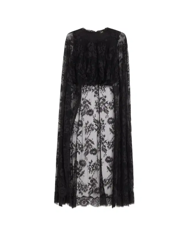 Zimmermann Valiant Lace Cape Top