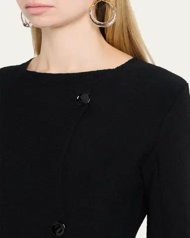 Proenza Schouler Sukki Boucle Collarless Jacket | Thumbnail 5 Proenza Schouler Sukki Boucle Collarless Jacket | Thumbnail 5