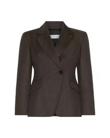 Max Mara Double-Breasted Wool-Blend Jacket | Thumbnail 1