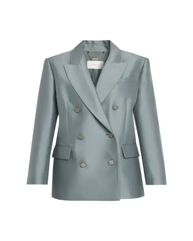 Zimmermann Valiant Double-Breasted Blazer