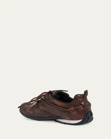 Balenciaga Men's Radar Leather Sneakers | Thumbnail 2 Balenciaga Men's Radar Leather Sneakers | Thumbnail 2