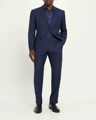 Brioni Men's Tonal Striped Two-Piece Suit | Thumbnail 2 Brioni Men's Tonal Striped Two-Piece Suit | Thumbnail 2