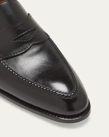 Bontoni Men's Principe Leather Penny Loafers | Thumbnail 5 Bontoni Men's Principe Leather Penny Loafers | Thumbnail 5