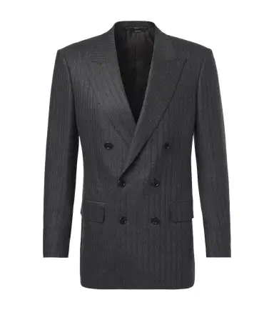 Tom Ford Herringbone wool suit jacket | Thumbnail 1 Tom Ford Herringbone wool suit jacket | Thumbnail 1