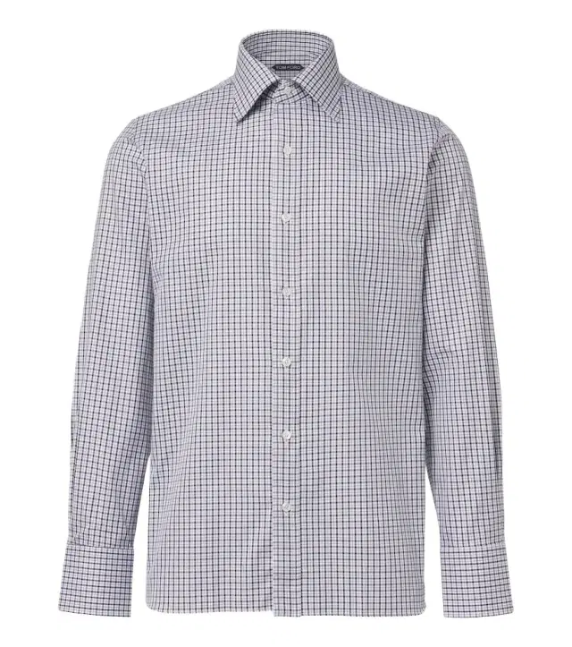 Tom Ford Checked cotton shirt