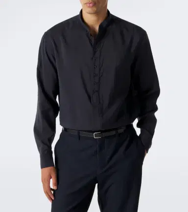 Giorgio Armani Silk-blend shirt | Thumbnail 3