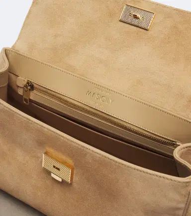 Dolce & Gabbana My Sicily Medium suede top-handle bag | Thumbnail 4 Dolce & Gabbana My Sicily Medium suede top-handle bag | Thumbnail 4