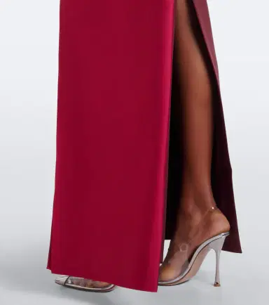 Roland Mouret Draped crêpe bustier gown | Thumbnail 4 Roland Mouret Draped crêpe bustier gown | Thumbnail 4