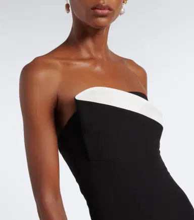 Roland Mouret Draped bustier gown | Thumbnail 4 Roland Mouret Draped bustier gown | Thumbnail 4