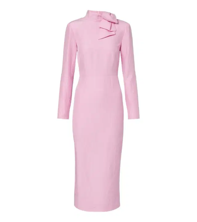 Roland Mouret Bow-detail jacquard cocktail dress