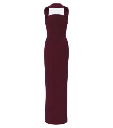 Roland Mouret Scarf-detail bustier gown | Thumbnail 1