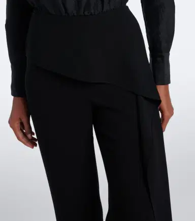 Roland Mouret Draped wide-leg pants | Thumbnail 3 Roland Mouret Draped wide-leg pants | Thumbnail 3