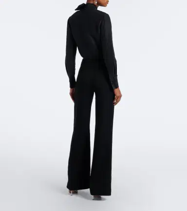 Roland Mouret Draped wide-leg pants | Thumbnail 4 Roland Mouret Draped wide-leg pants | Thumbnail 4