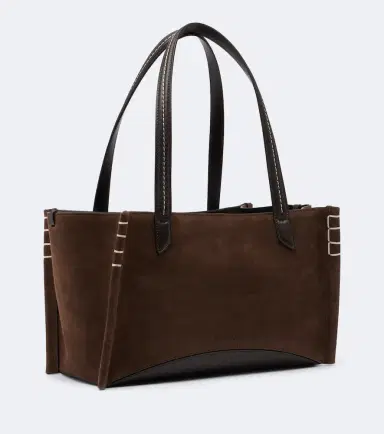 JW Anderson Loafer Cabas suede tote bag | Thumbnail 2 JW Anderson Loafer Cabas suede tote bag | Thumbnail 2