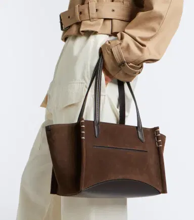 JW Anderson Loafer Cabas suede tote bag | Thumbnail 5 JW Anderson Loafer Cabas suede tote bag | Thumbnail 5