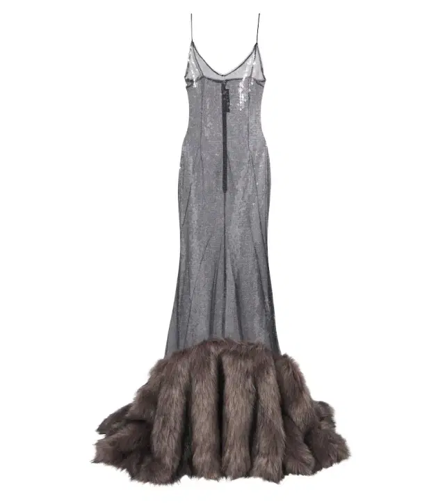 David Koma Sequined gown