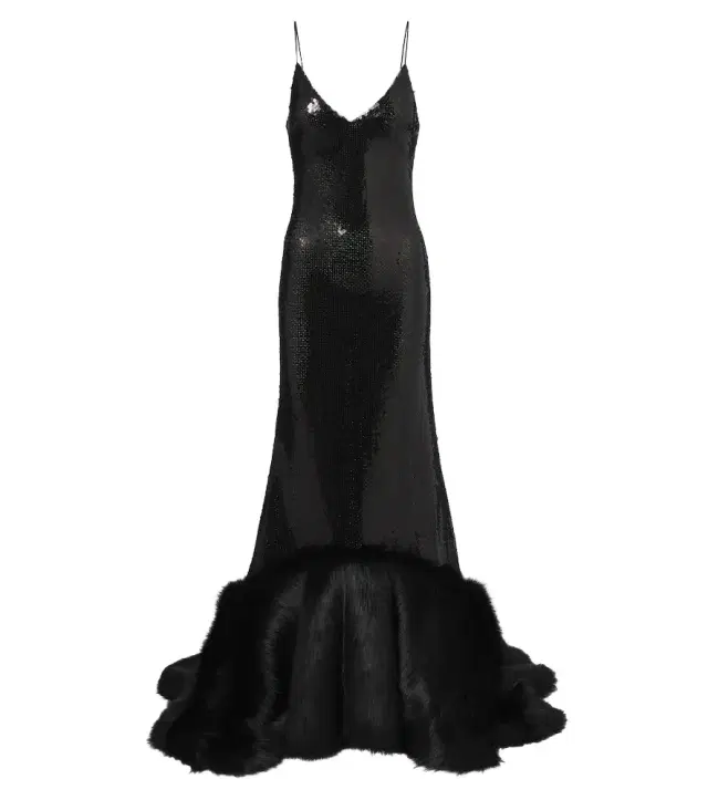 David Koma Sequined gown
