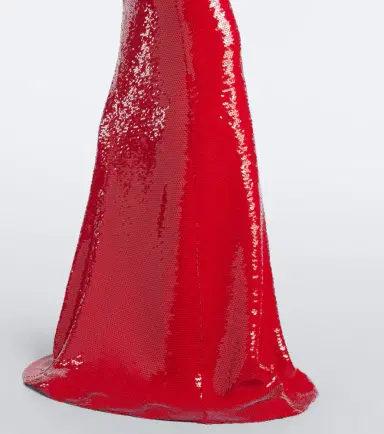David Koma Sequined one-shoulder gown | Thumbnail 2