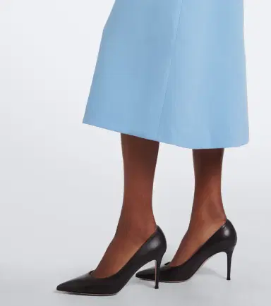Emilia Wickstead Alexina wool crêpe midi dress | Thumbnail 6 Emilia Wickstead Alexina wool crêpe midi dress | Thumbnail 6