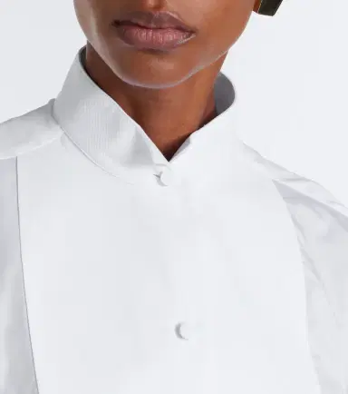 Tom Ford Cotton twill tuxedo shirt | Thumbnail 4