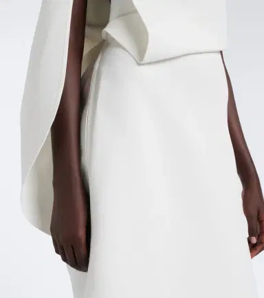 Maticevski Prosper asymmetric draped midi dress | Thumbnail 6 Maticevski Prosper asymmetric draped midi dress | Thumbnail 6