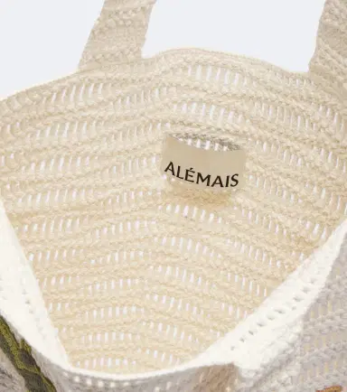 ALÉMAIS Alémais Island Cove Large crochet tote bag | Thumbnail 2