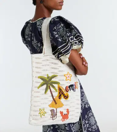 ALÉMAIS Alémais Island Cove Large crochet tote bag | Thumbnail 4