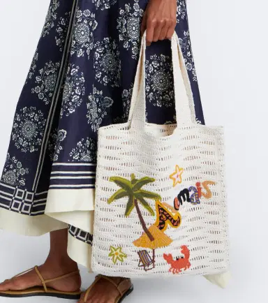 ALÉMAIS Alémais Island Cove Large crochet tote bag | Thumbnail 5