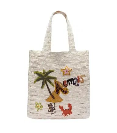 ALÉMAIS Alémais Island Cove Large crochet tote bag | Thumbnail 1