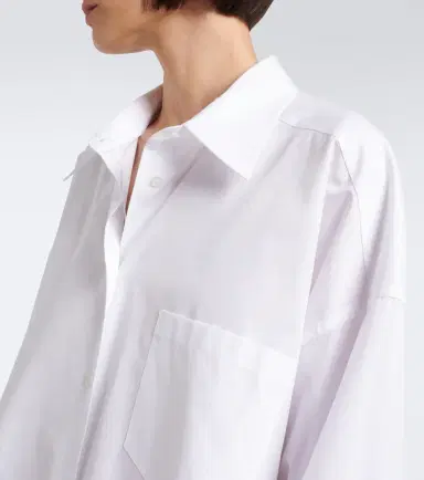 Maison Margiela Oversized cotton poplin shirt | Thumbnail 2 Maison Margiela Oversized cotton poplin shirt | Thumbnail 2