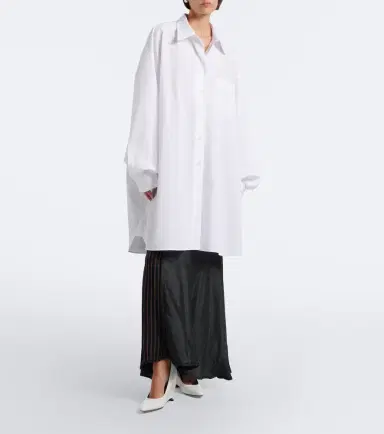 Maison Margiela Oversized cotton poplin shirt | Thumbnail 3 Maison Margiela Oversized cotton poplin shirt | Thumbnail 3