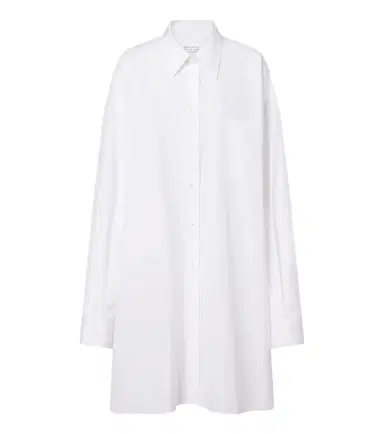 Maison Margiela Oversized cotton poplin shirt | Thumbnail 1 Maison Margiela Oversized cotton poplin shirt | Thumbnail 1
