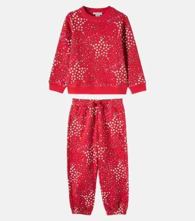 Stella McCartney Kids Printed cotton jersey tracksuit | Thumbnail 4 Stella McCartney Kids Printed cotton jersey tracksuit | Thumbnail 4