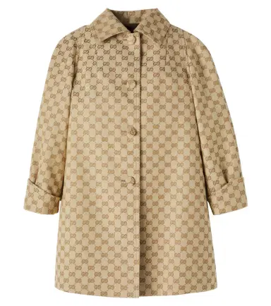 Gucci Kids GG cotton-blend coat | Thumbnail 1 Gucci Kids GG cotton-blend coat | Thumbnail 1