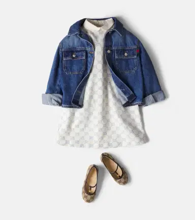 Gucci Kids GG jacquard dress | Thumbnail 4