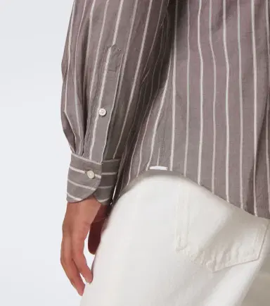 Incotex Striped cotton shirt | Thumbnail 4