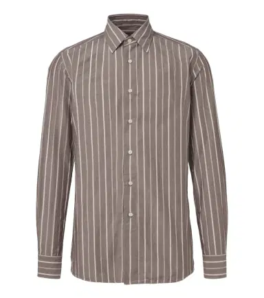 Incotex Striped cotton shirt | Thumbnail 1