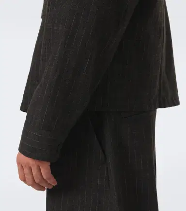 Studio Nicholson Kelver striped cotton and wool-blend jacket | Thumbnail 8