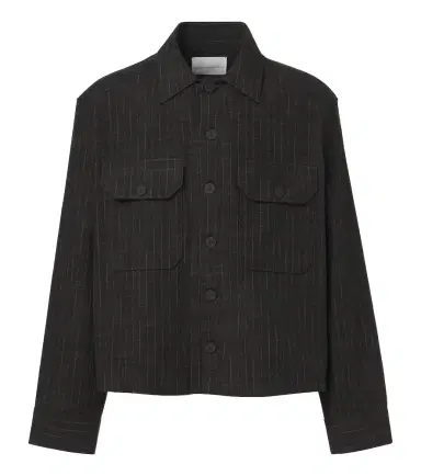 Studio Nicholson Kelver striped cotton and wool-blend jacket | Thumbnail 1